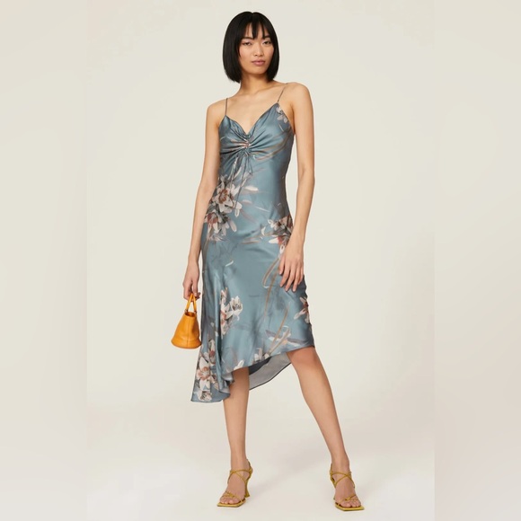 Allsaints Alexia Silk Dress - Picture 4 of 5